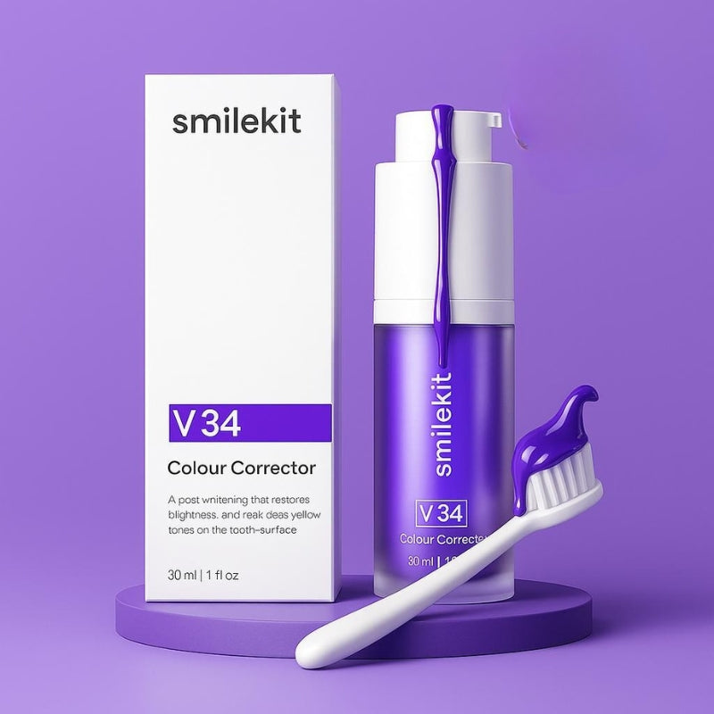 Pasta Branqueadora Dentária SmileKit™ V34 (COMPRA 1, LEVA 2)