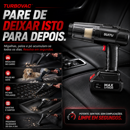 Aspirador Portátil TurboVac™
