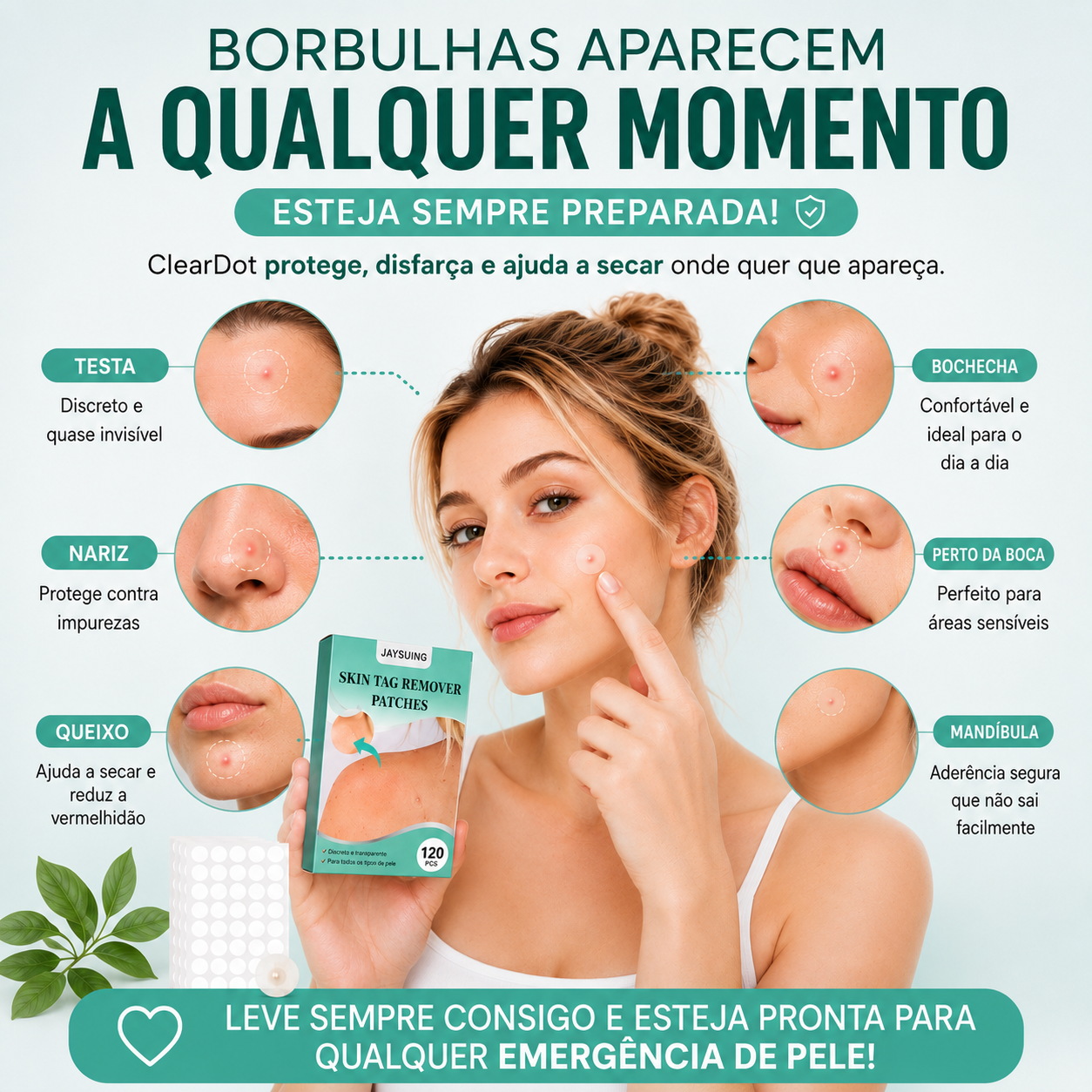 ClearDot™ | O Truque Asiático para Borbulhas