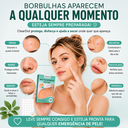 ClearDot™ | O Truque Asiático para Borbulhas