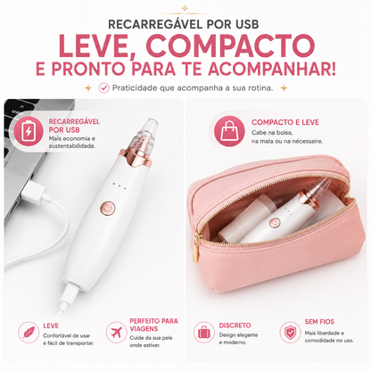 Removedor de Cravos e Espinhas PoreClean Pro™ + Sérum Antiacne GRÁTIS