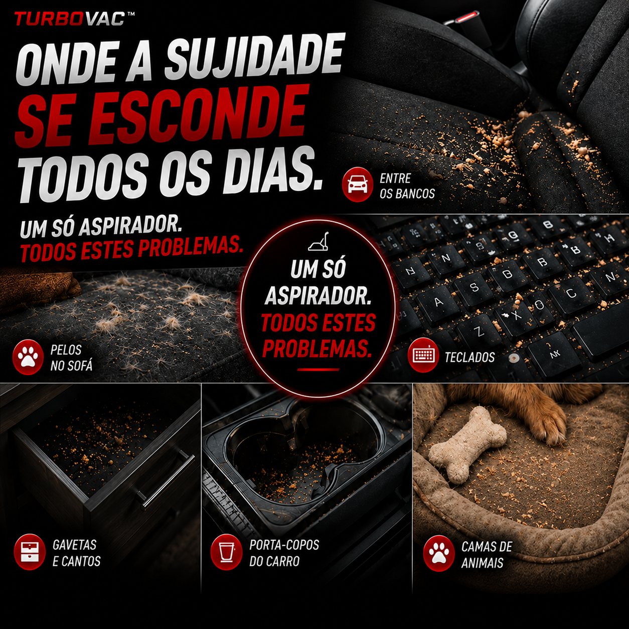 Aspirador Portátil TurboVac™