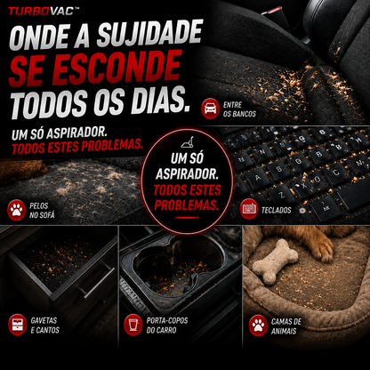 Aspirador Portátil TurboVac™