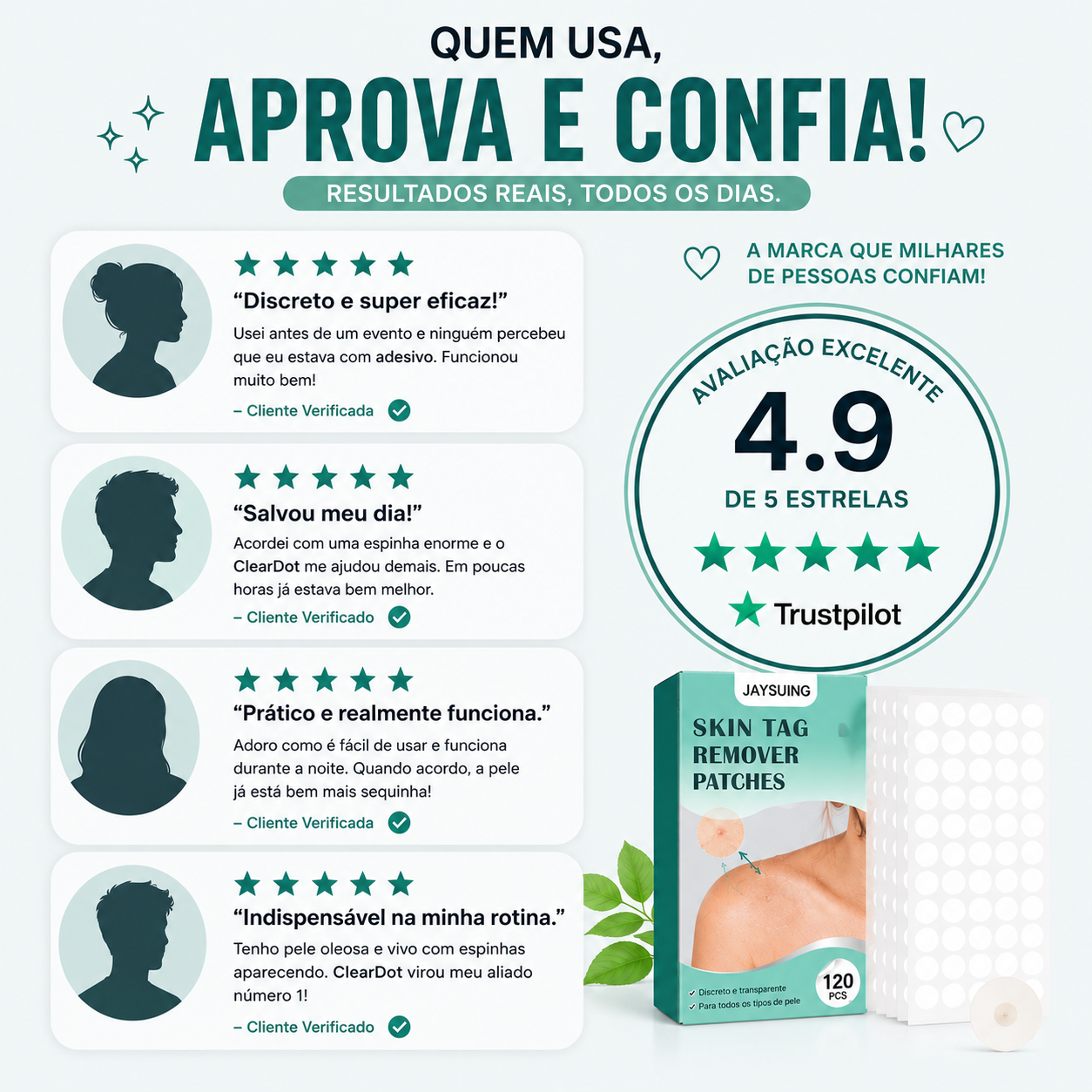ClearDot™ | O Truque Asiático para Borbulhas