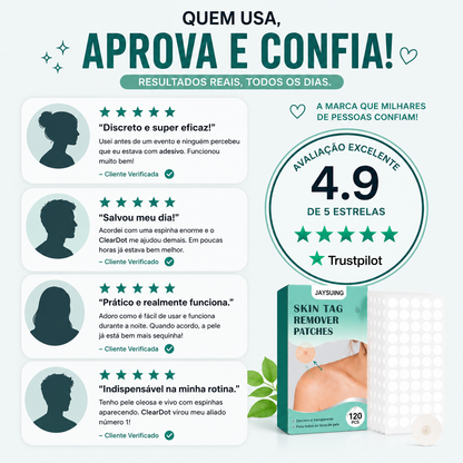 ClearDot™ | O Truque Asiático para Borbulhas