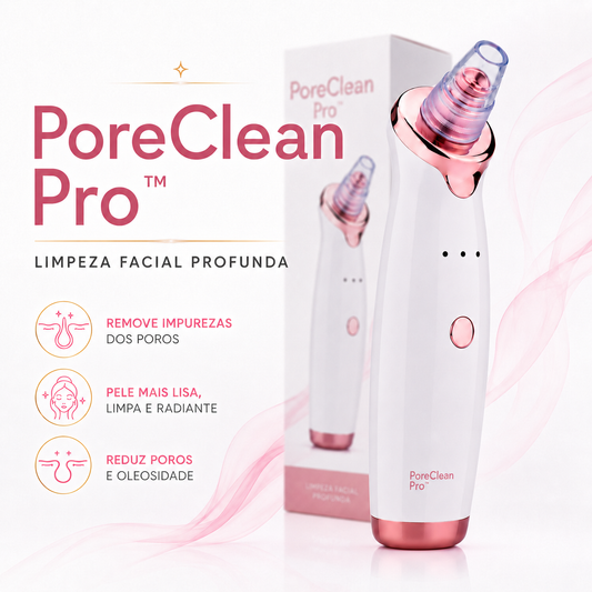 Removedor de Pontos Negros e Impurezas Profissional - PoreClean Pro™
