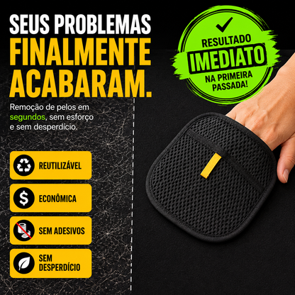Escova Tira Pelos Eletrostática