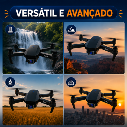 Drone Profissional 4K com Câmara Dupla + Mala de Transporte Grátis