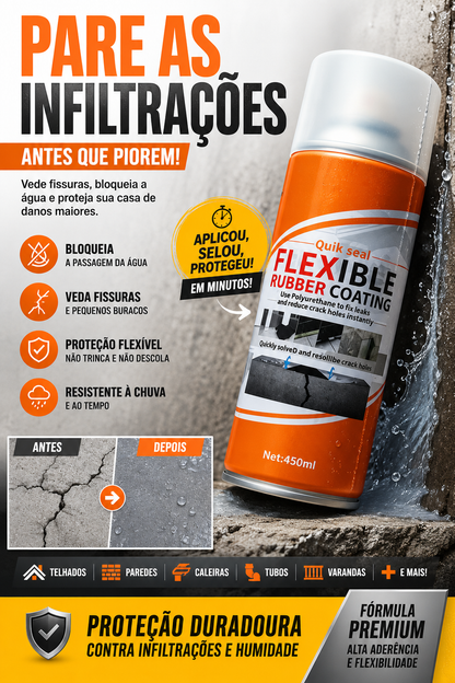 Quik Seal™ | Spray Anti-Infiltrações