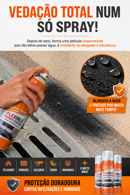 Quik Seal™ | Spray Anti-Infiltrações