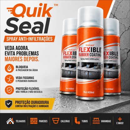 Quik Seal™ | Spray Anti-Infiltrações