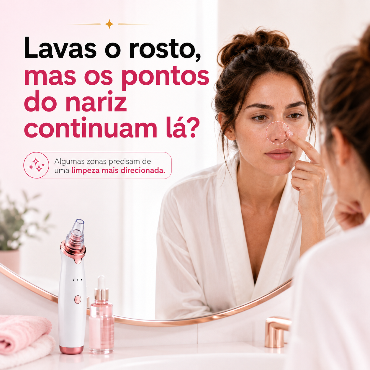 Removedor de Pontos Negros e Impurezas Profissional - PoreClean Pro™