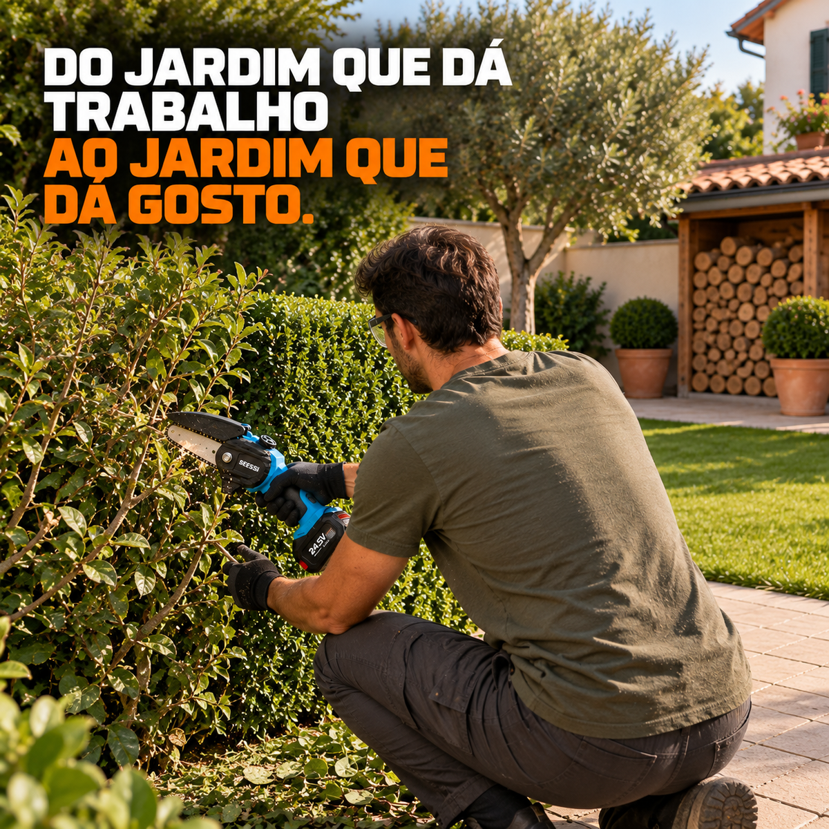 Motosserra Elétrica 4" | SEESSI™