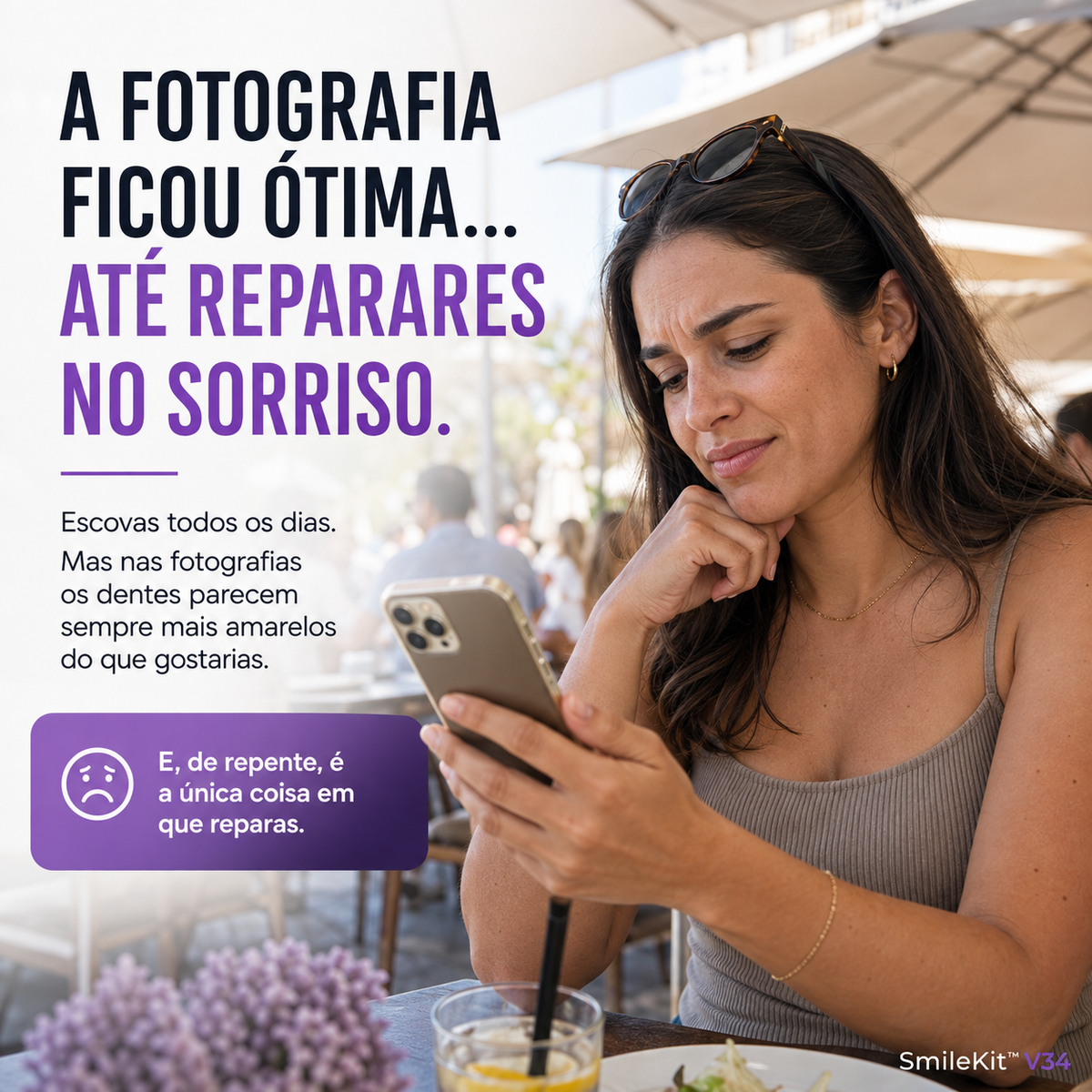SmileKit™ V34 | Sérum Corretor de Tons Amarelados (COMPRA 1, LEVA 2)