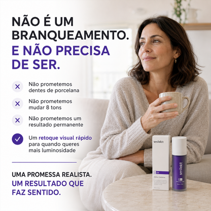 SmileKit™ V34 | Sérum Corretor de Tons Amarelados (COMPRA 1, LEVA 2)