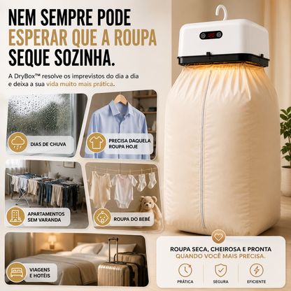 Secador de Roupa Elétrico | DryBox™