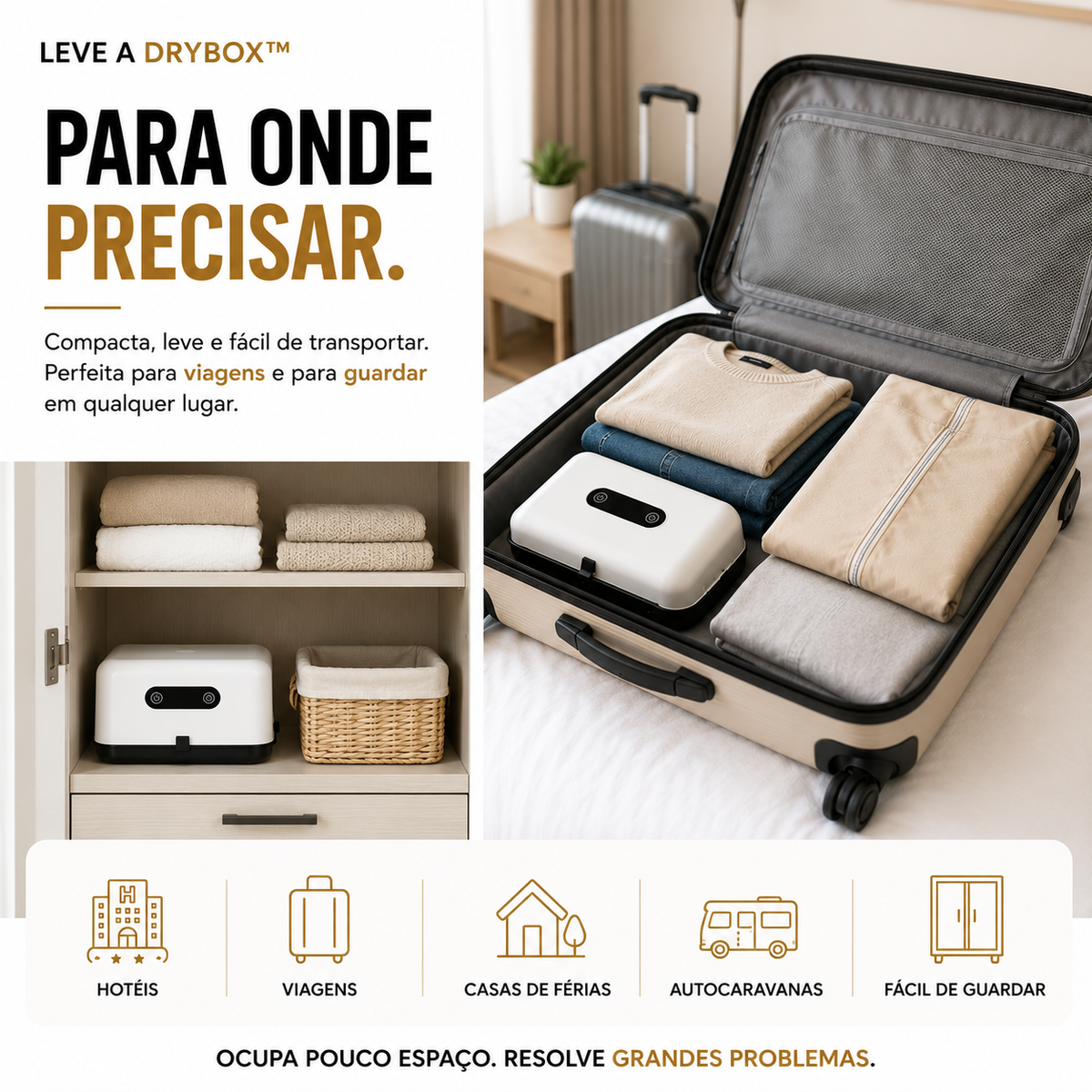 Secador de Roupa Elétrico | DryBox™