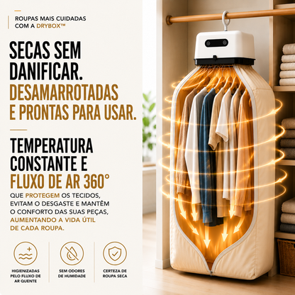 Secador de Roupa Elétrico | DryBox™