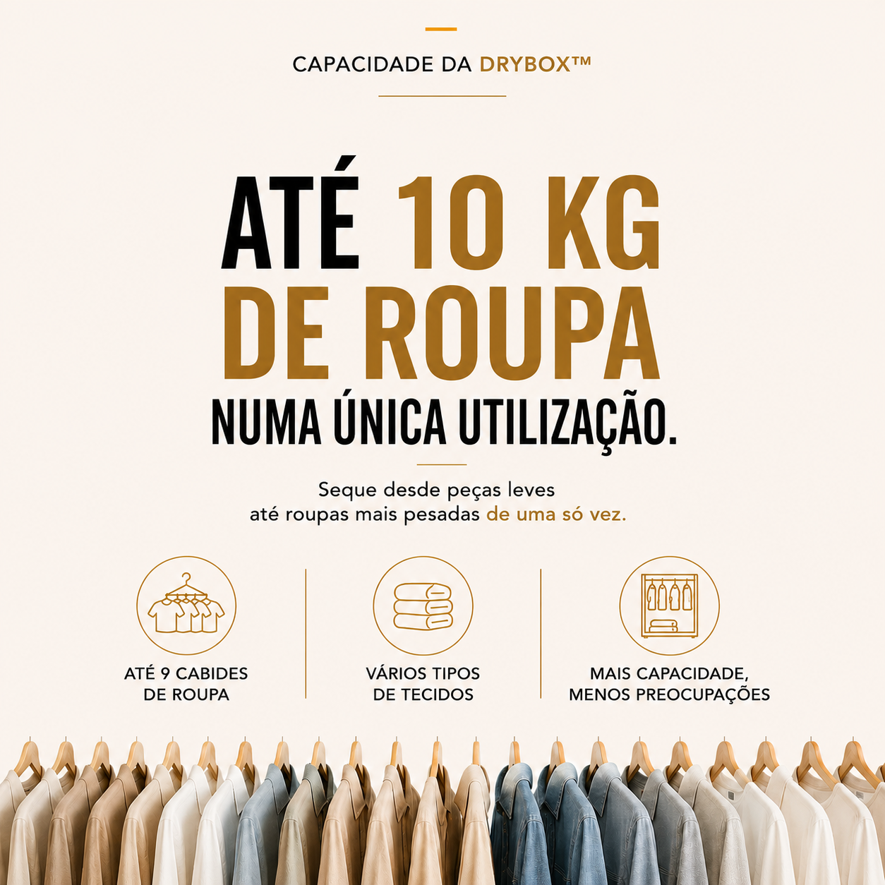 Secador de Roupa Elétrico | DryBox™