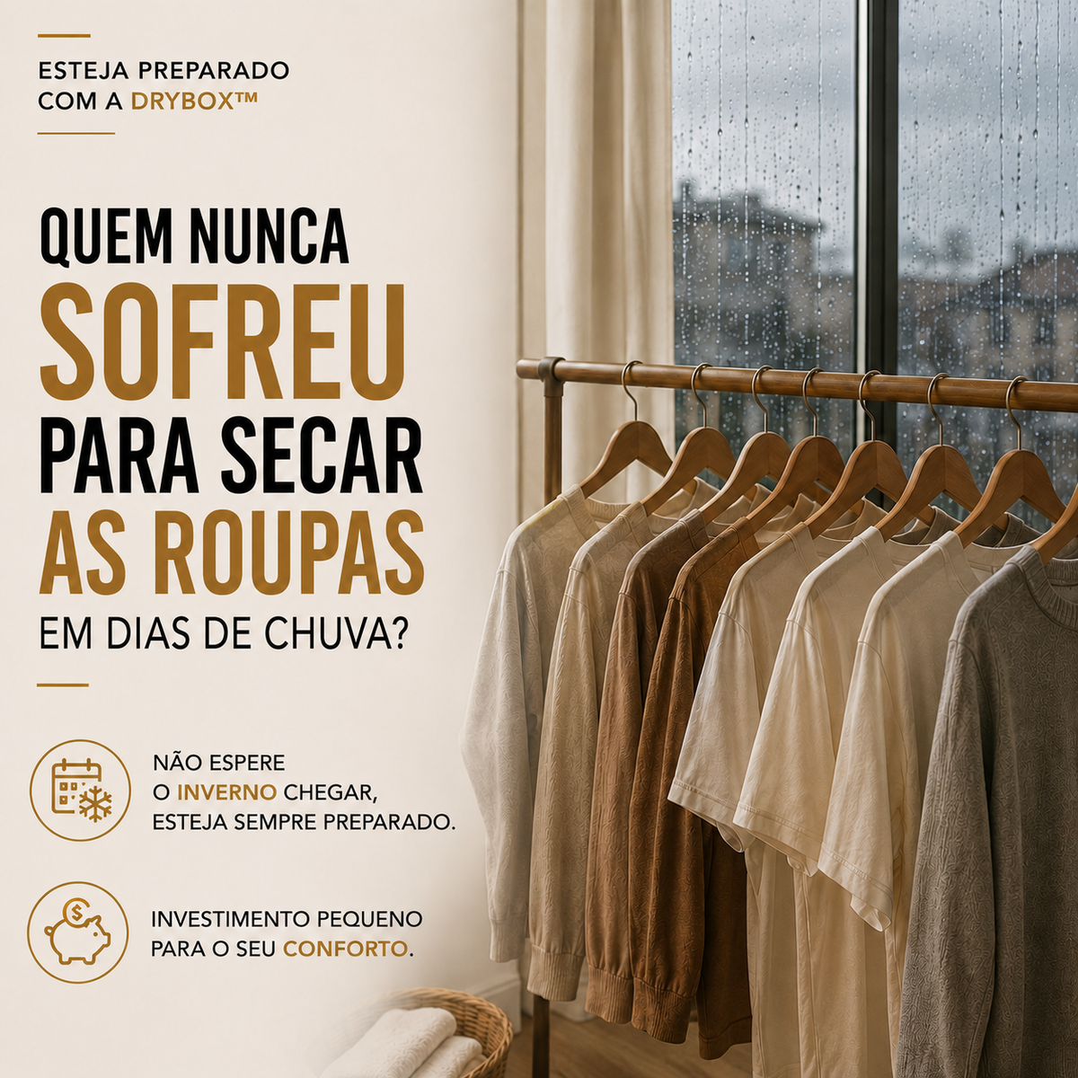 Secador de Roupa Elétrico | DryBox™