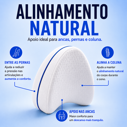 Almofada Ergonómica Ortoflex™ | Alinha Ancas e Coluna