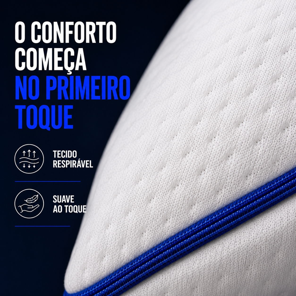 Almofada Ergonómica Ortoflex™ | Alinha Ancas e Coluna