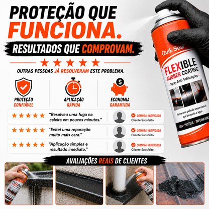 Quik Seal™ | Spray Anti-Infiltrações