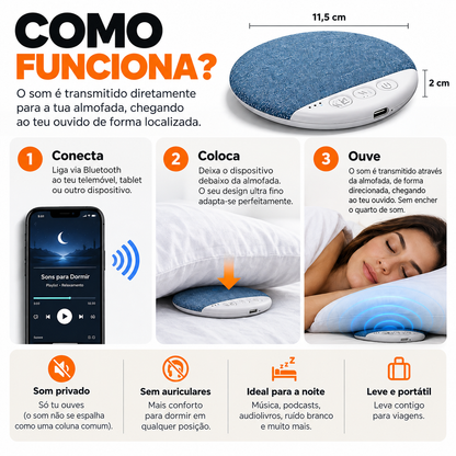 SleepDot™ | Som Privado Para Dormir Melhor