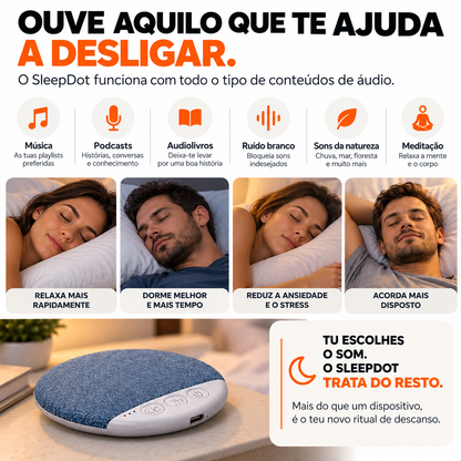 SleepDot™ | Som Privado Para Dormir Melhor