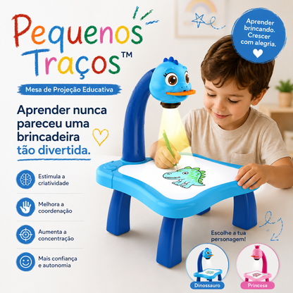 Pequenos Traços™ | Mesa de Projeção Educativa